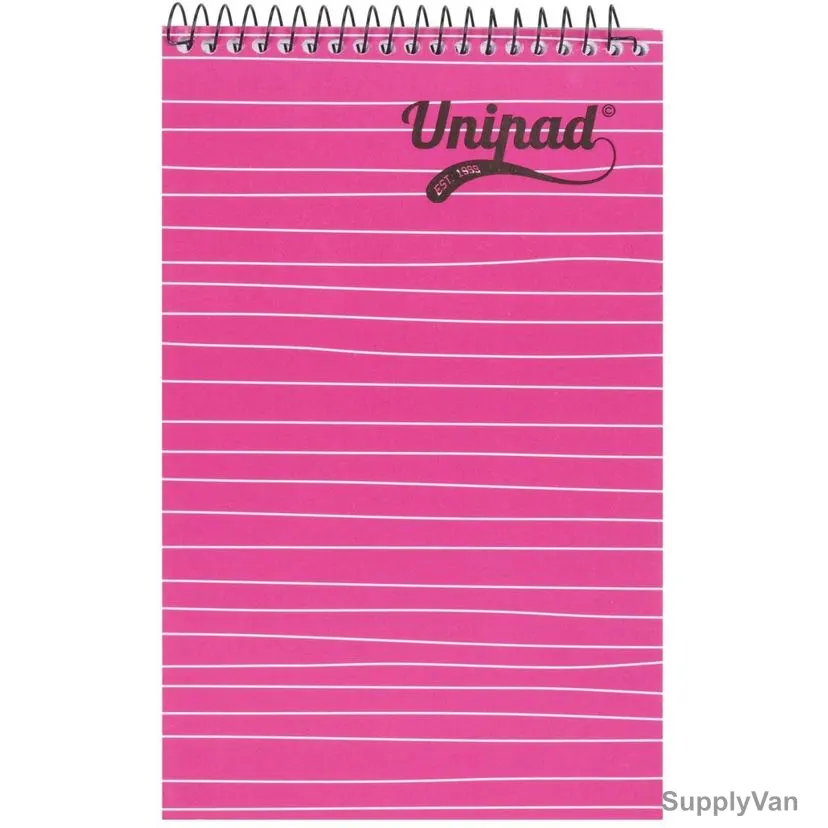Pukka Pad Refill Notebook, 60 Gsm, 160 Pages, 128 x 203MM, Pink