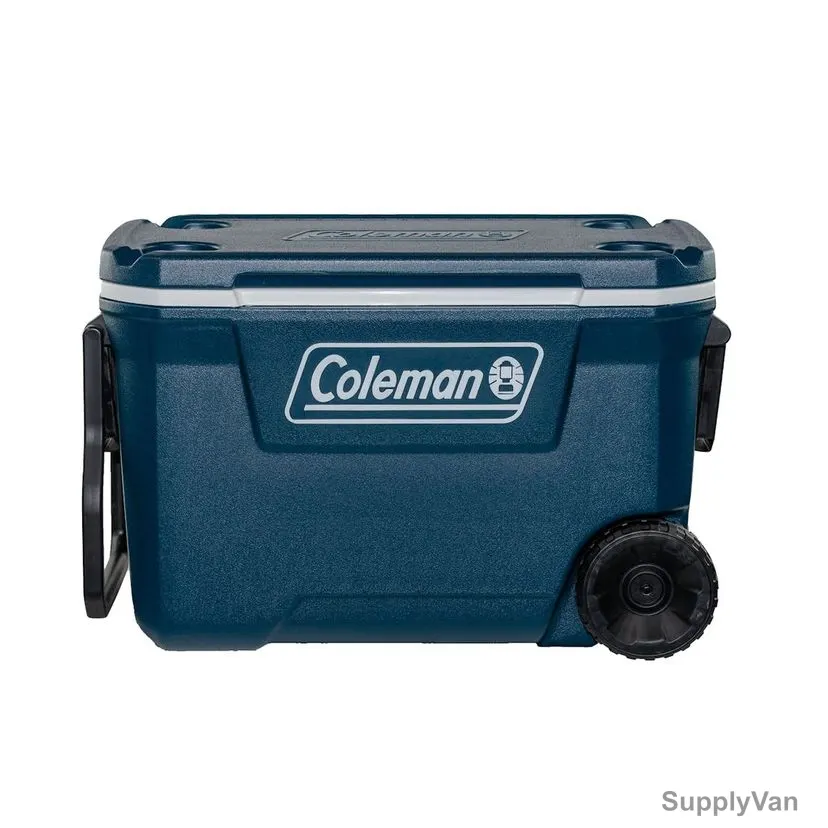 Coleman Wheeled Cooler Box, 2000037213, Xtreme, HDPE, 58 Ltrs Capacity, Blue