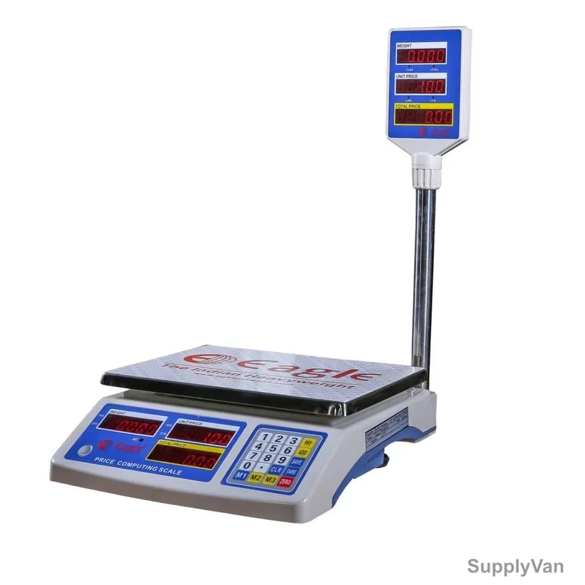 Eagle Price Computing Weighing Scale, EPC113-Pole, 15 Kg