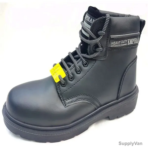 Empiral Safety Shoes, E103010109, Titan, Leather, Size46, Black