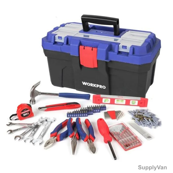 Workpro Hand Tools Set, WP209000, 170 Pcs/Set — image 1