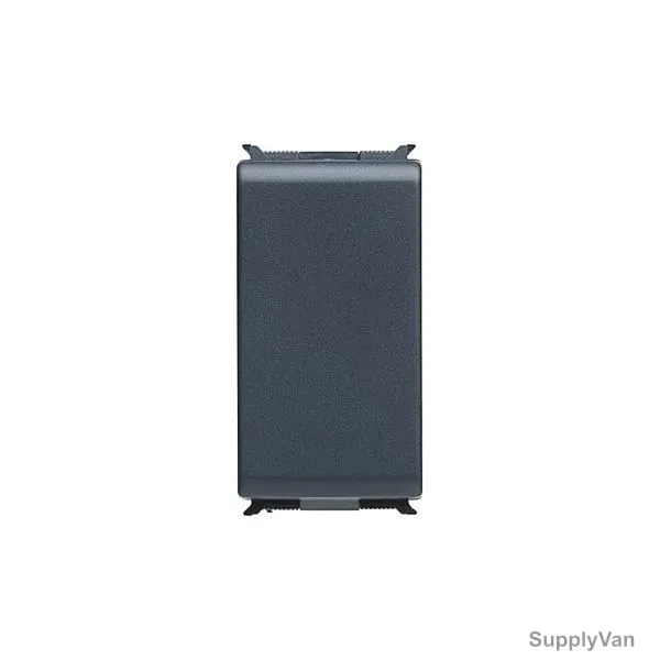 Gewiss Blanking Plate Module and Cable Outlet, GW30901, 1 Module
