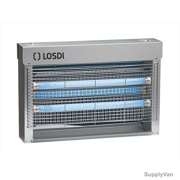 Losdi Insect Killer, CL-3X15-A, Large, Stainless Steel, Silver