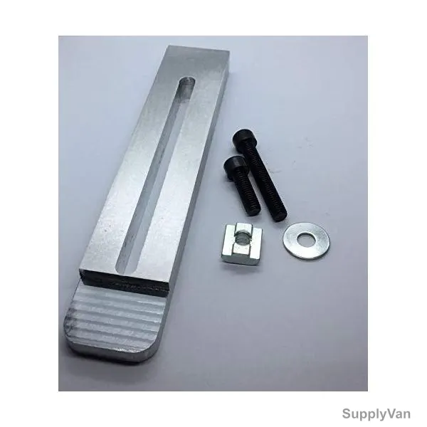 Extrusion Clamp for CNC Machine, Silver, 40 x 200MM
