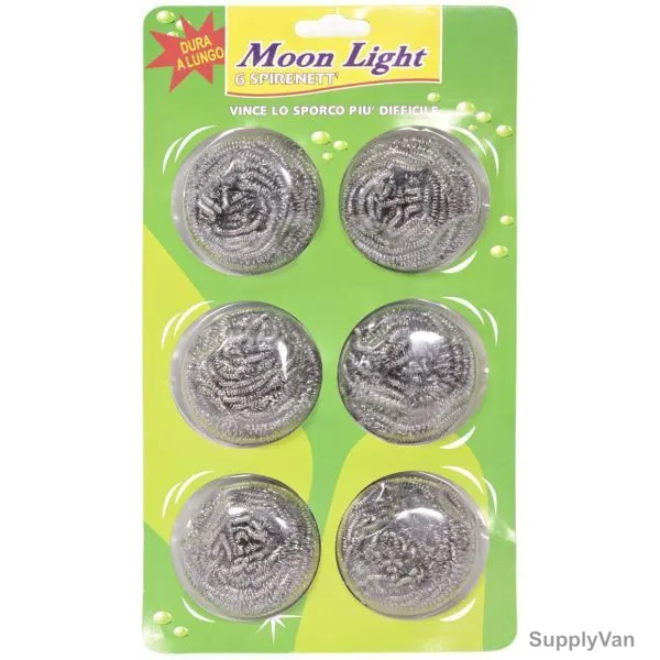 Moonlight Steel Wool Set, 50751, PK6
