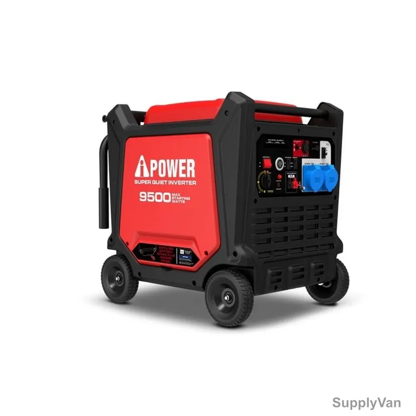 AiPower Silent Inverter Generator, SM9500Di, Gasoline, 9500W, 16 HP, 460CC, 26 Ltrs Fuel Tank Capacity — image 1
