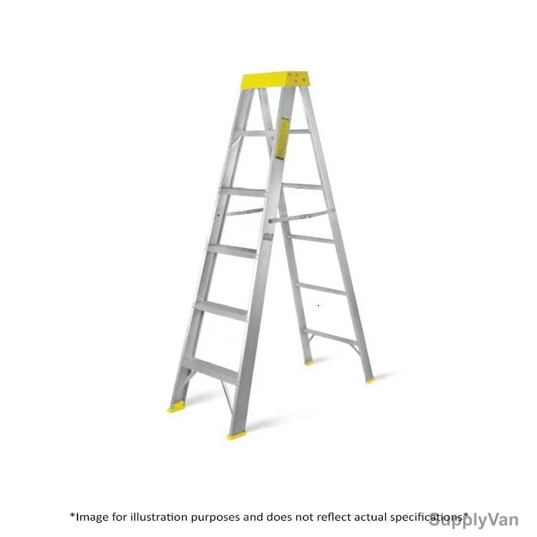Topman 2 Way Ladder, PTWAL6, Aluminium, 6 Steps, 130 Kg Loading Capacity
