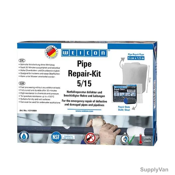 Weicon Pipe Repair Kit, 10710001, 