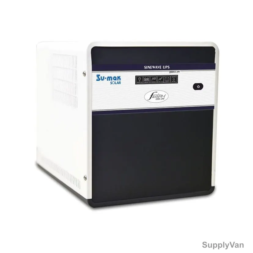 Su-Mak Solar Inverter, M001, Fusion-I, 2kVA, 24V, Sine Wave