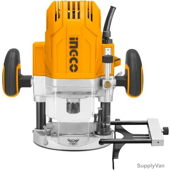 Ingco Electric Router, RT160028, 1600W, 0-60MM Plunge Capacity, 22000 RPM