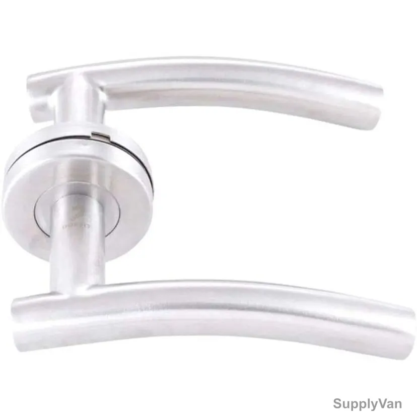 Dorfit Mortise Rose Lever Handle, DTTH005, 19mm, SS, Satin
