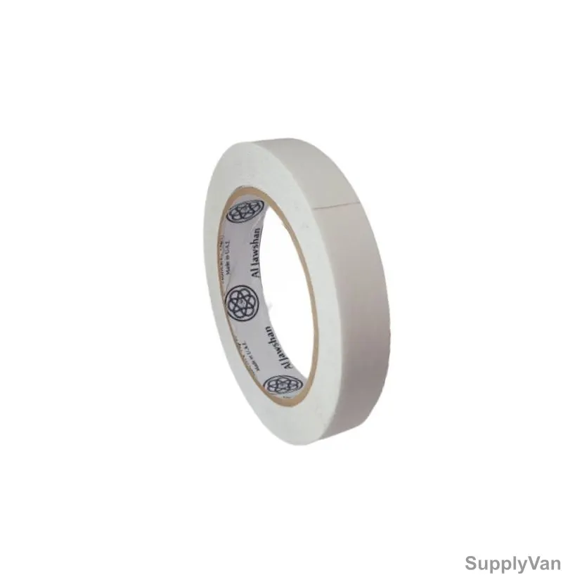 Double Sided Tissue Tape, 18MM Width x 25 Yards Length, White, 4 Rolls/Pack