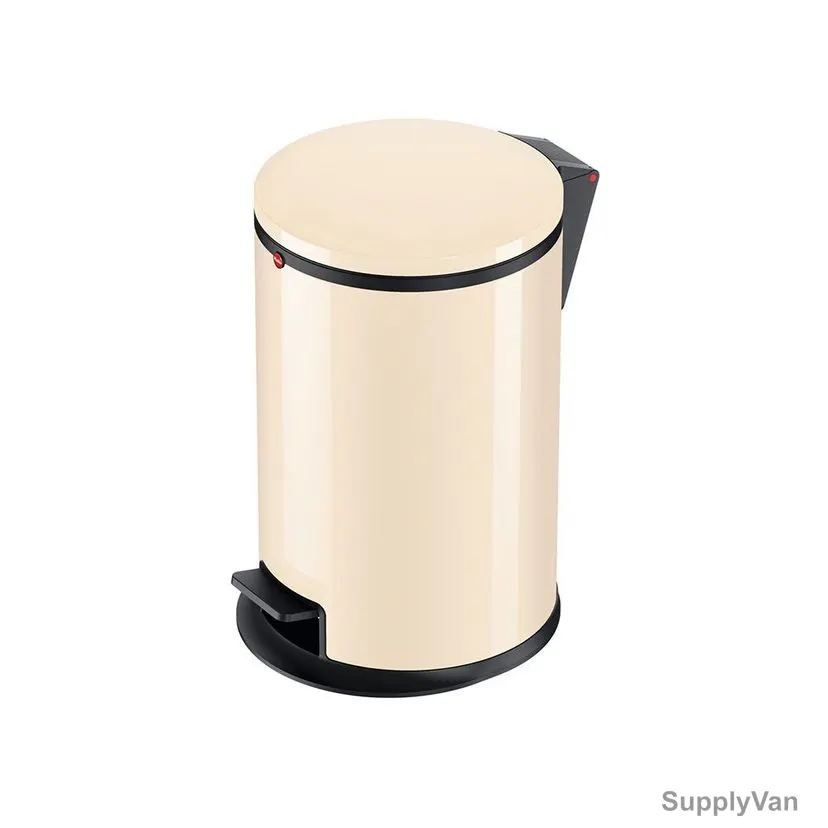 Hailo Pedal Waste Bin, HLO-0517-050, Pure M, 12 Litres, Vanilla