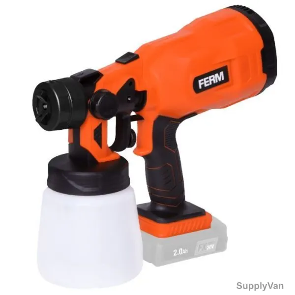 Ferm Cordless Spray Gun, SGM1018, 20V, 800ml