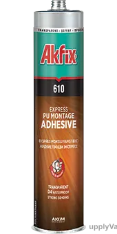 Akfix Express PU Montage Adhesive, 610, Colourless