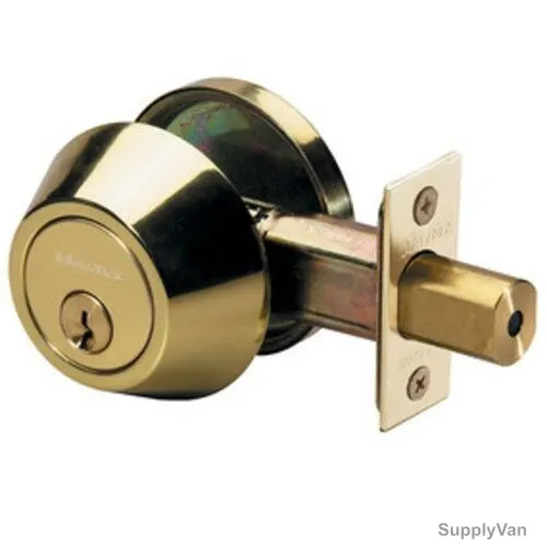 Master Lock Door Lock, MLDSO0603, For KA4 Entry Door Lock, Polished Brass