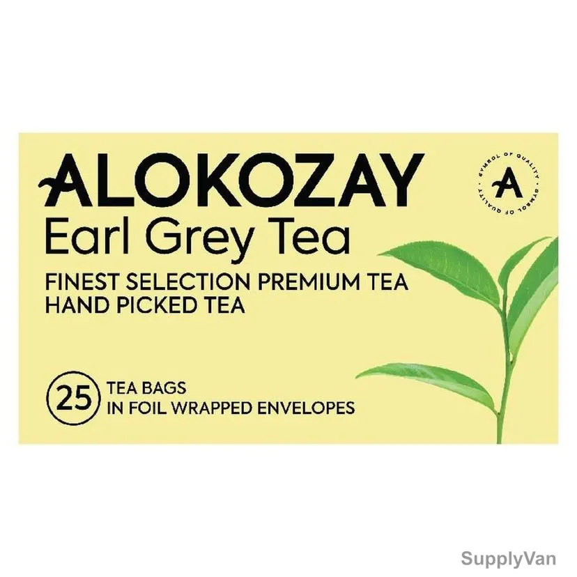 Alokozay Premium Earl Grey Tea Bag, 25 Pcs/Pack — image 1