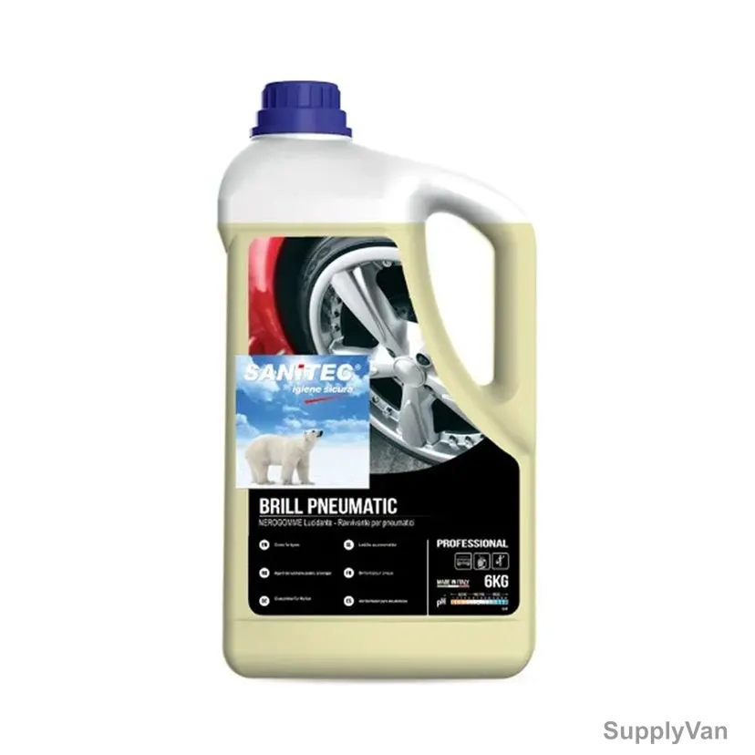 Sanitec Tire Maintainer and Polisher, SN31-6, 5 Ltrs