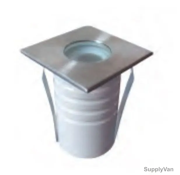 E-Star LED Inground Light, ES1115C, Squarish, COB, 3W, 6000K