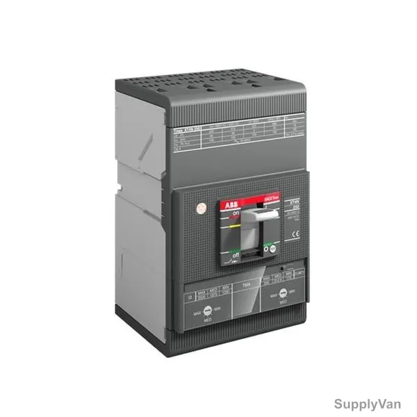 Abb Moulded Case Circuit Breaker, XT4S-250-TMA-200-2000-3p-F-F, 3 Pole, 200A