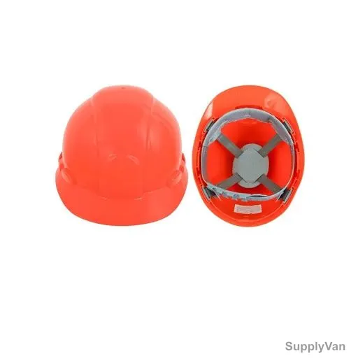 Vaultex Safety Helmet With Pinlock Textile Suspension, VHT, Orange