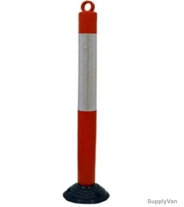 PE Traffic Post, TAC, 120CM, Red