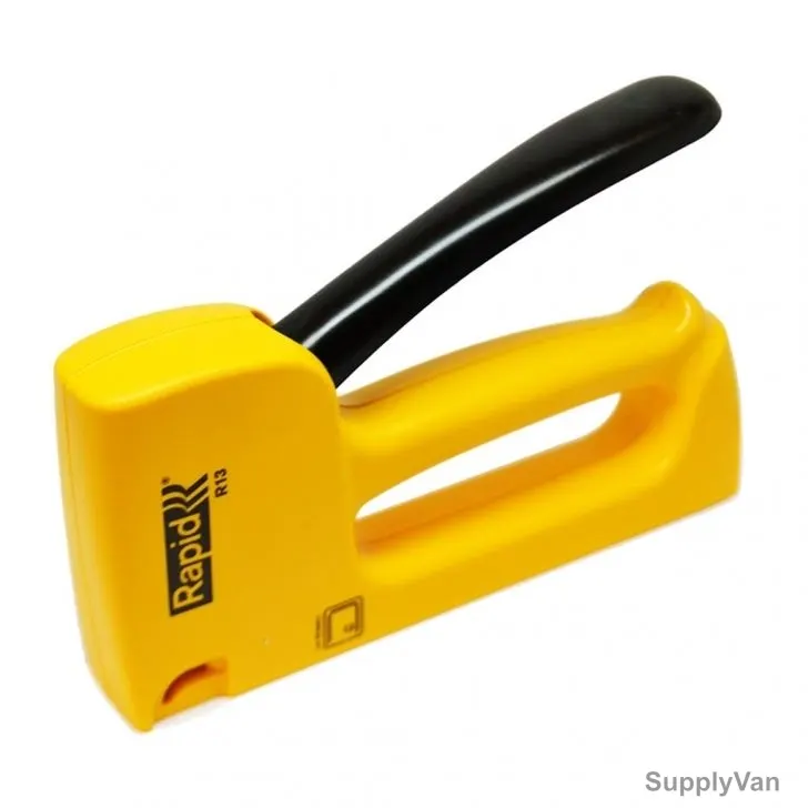 Rapid Stapler Gun, RD-13, Plastic, Yellow, No. 13 Staple, 39 x 127 x 285MM