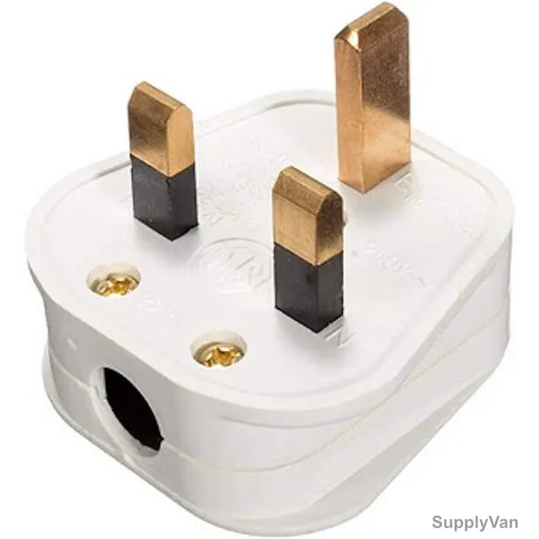 Tenby 3 Pin Fused Plug, 739401, 240VAC, 13A
