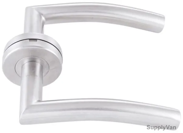 Dorfit Mortise Rose Lever Handle, DTTH008, 19mm, SS, Satin