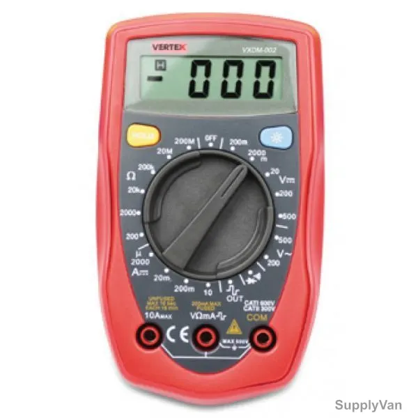 Vertex Digital Multimeter, VXDM-002, 200V