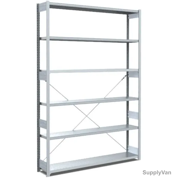 Bito Boltless Shelving, 10-17204, 2500 x 1358MM, Galvanised