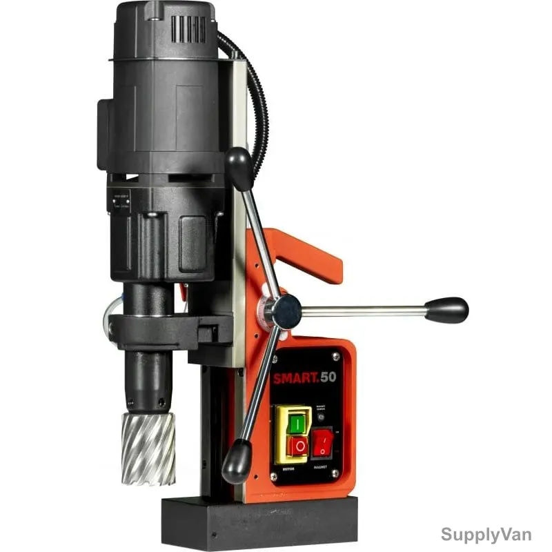 Euroboor Magnetic Drill Machine, Smart.50, 1250W, 50MM Cutting Dia