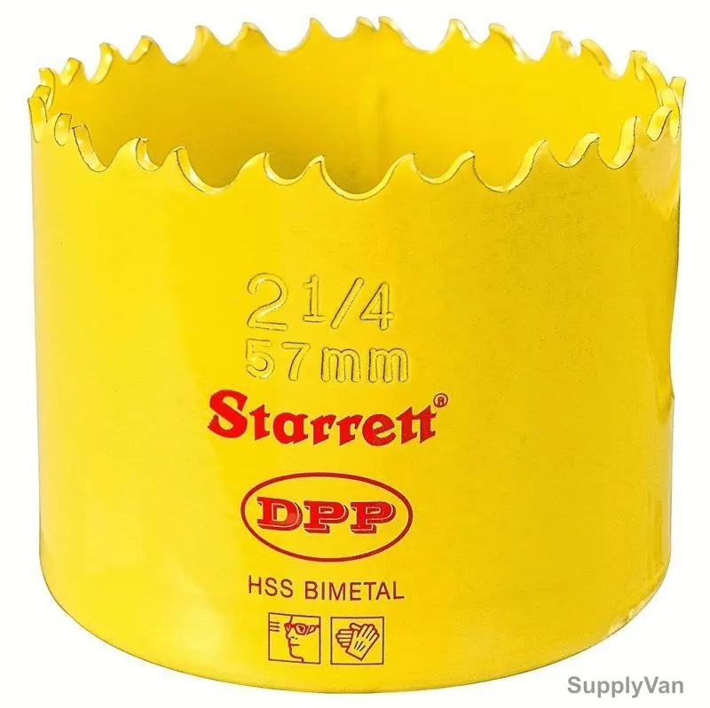 Starrett Dual Pitch Professional Hole Saw, DH0214, 57mm