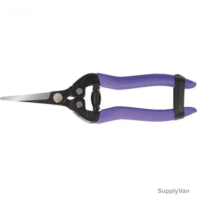 Palisad Flower Pruner With Rubberized Handle, 605548, Stainless Steel, 180MM