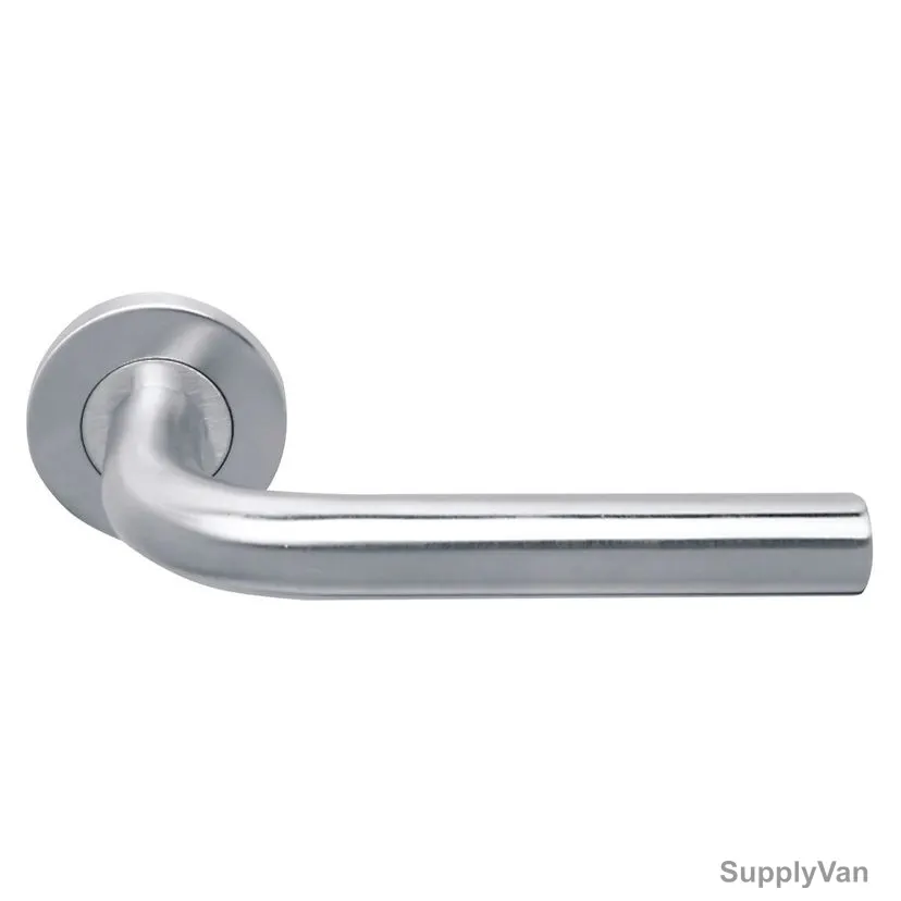 Dorfit Mortise Rose Lever Handle, DTTH002, 19mm, SS, Satin