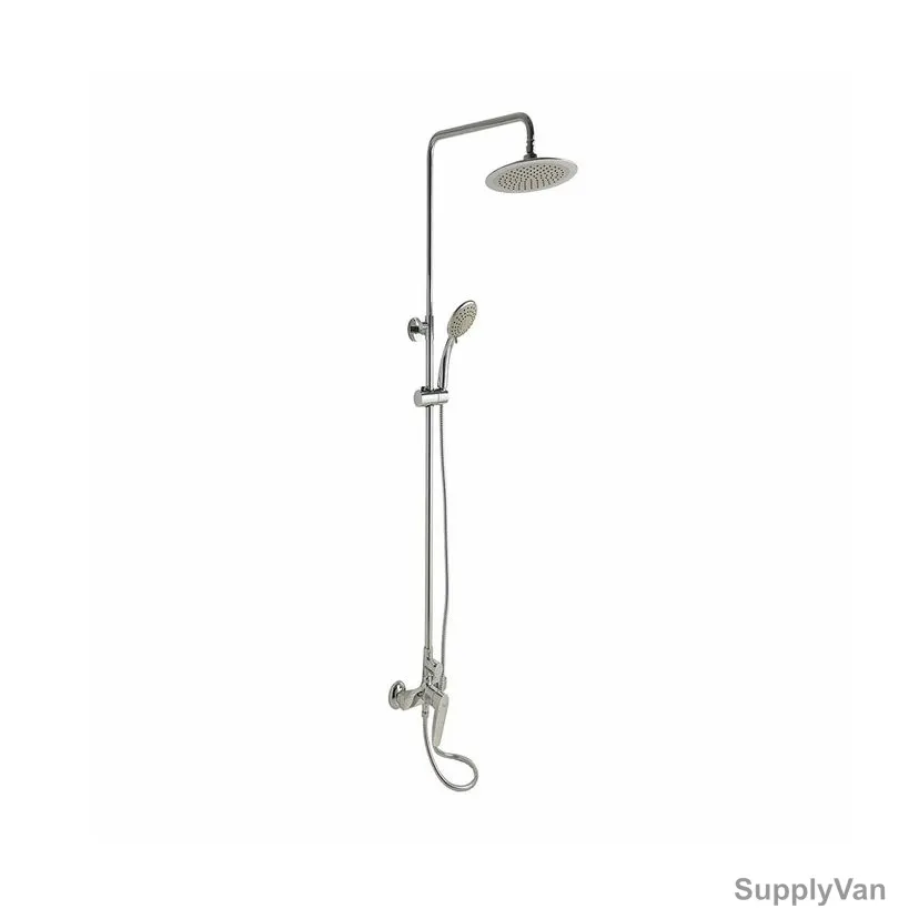 Bold Impressa Shower Mixer With Shower Set, Chrome Plated Brass, 20 Ltrs/Min, Silver