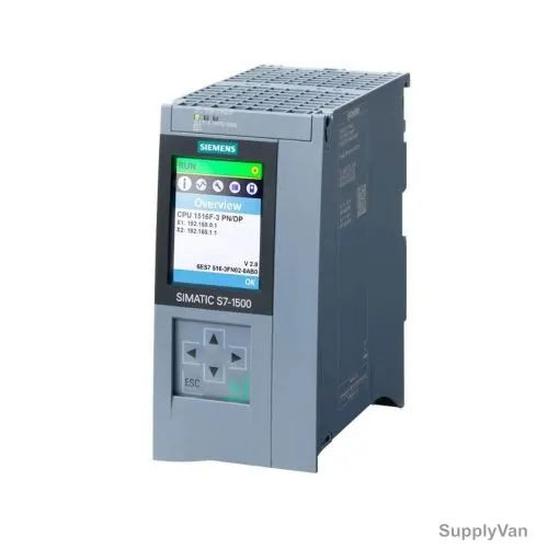 Siemens Central Processing Unit, SIMATIC S7-1500, 5MB Data Memory, 1MB Program Memory