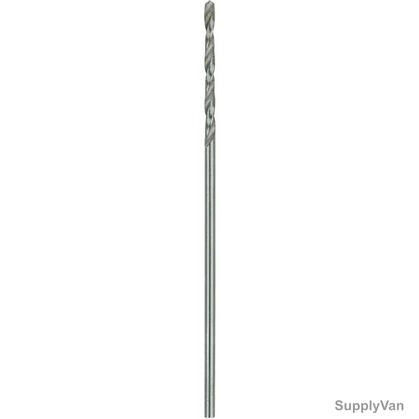 Bosch HSS-G Metal Twist Drill Bit, 2608595049, 1MM Dia x 34MM Length, 10 Pcs/Pack