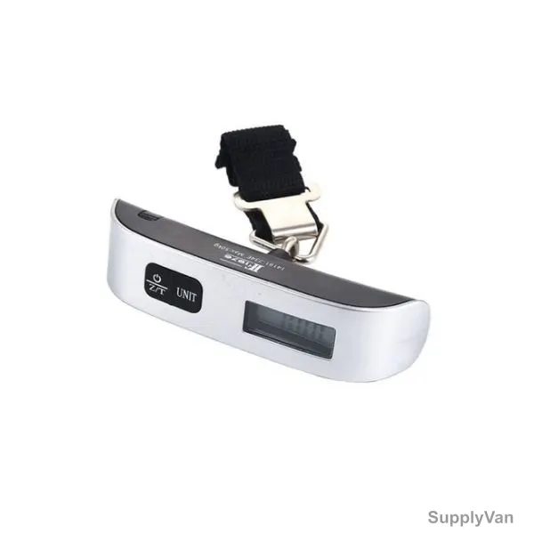 Electronic Luggage Scale, 14191-734E, 50 Kg, Black/Silver — image 1