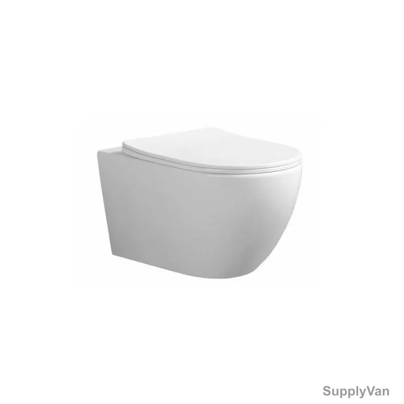 Sonet P-Trap Wall Hung Water Closet, 3058, Arc, Ceramic, 35CM Height x 36CM Width x 49CM Length, White — image 1
