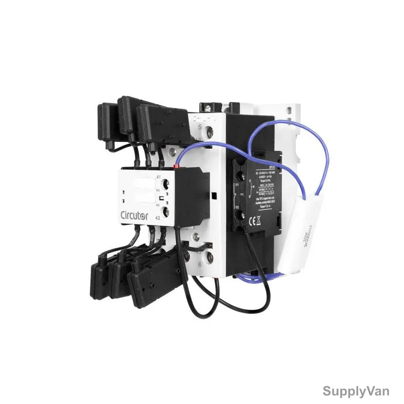 Circutor Contactor With AC50, R2818DZH00000+R29985ZH00000, 400-440V, 60 kVAr