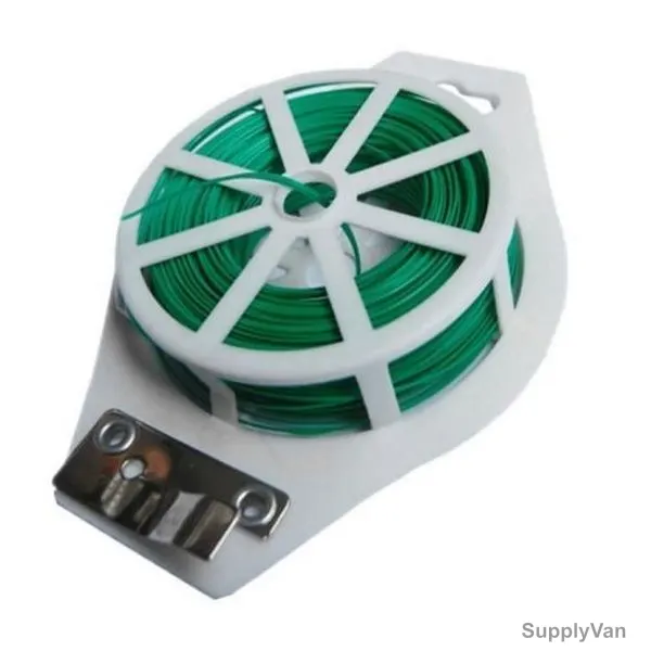 Greenlawn Twist Tie With Cutter, 100 Mtrs