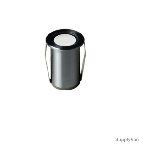 Creo Light Round Recessed Frosted LED Underground Light, UL01F8302468, 1.5W, IP68, 3000K, Warm White