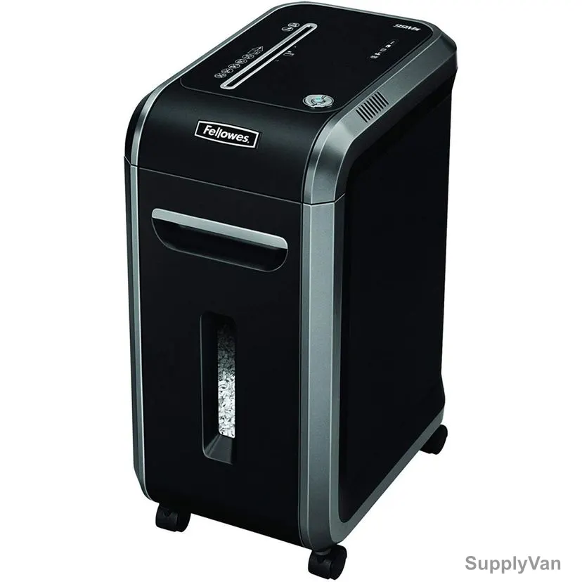 Fellowes Paper Shredder, 99MS, Powershred, Micro-Cut, 14 Sheets, Black
