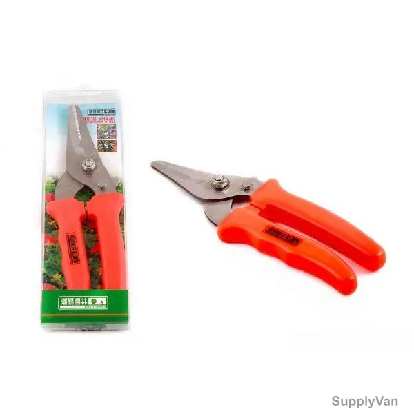 Panyi Pruning Shear Scissor, SH-PGS-3A-2, 200MM, Orange and Silver