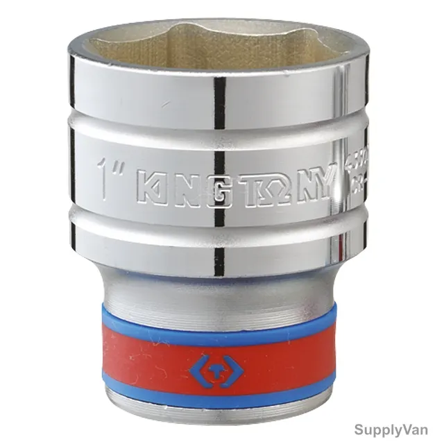 Kingtony Standard Socket, 433520S, 6 Point, 1/2 Inch Drive, 5/8 Inch
