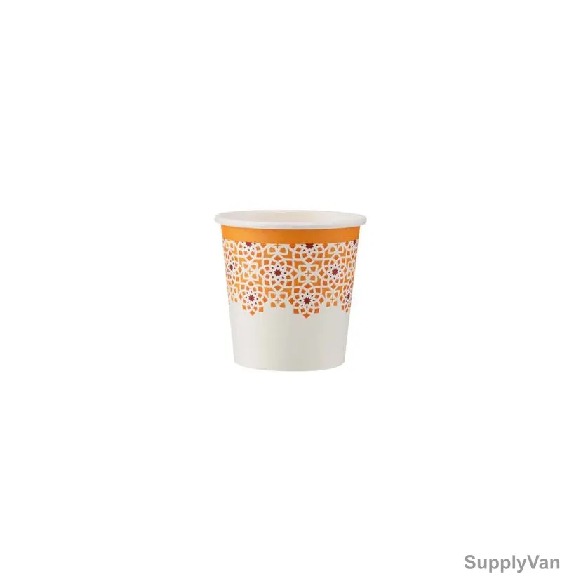 Hotpack Ramadan Theme Heavy Duty Disposable Paper Cup, PHDC4SC, 4 Oz, 50 Pcs/Pack — image 1
