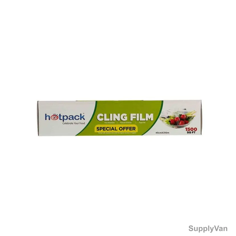 Hotpack Cling Film, 1500 SQ.FT, 45CM Width x 310 Mtrs Length — image 1
