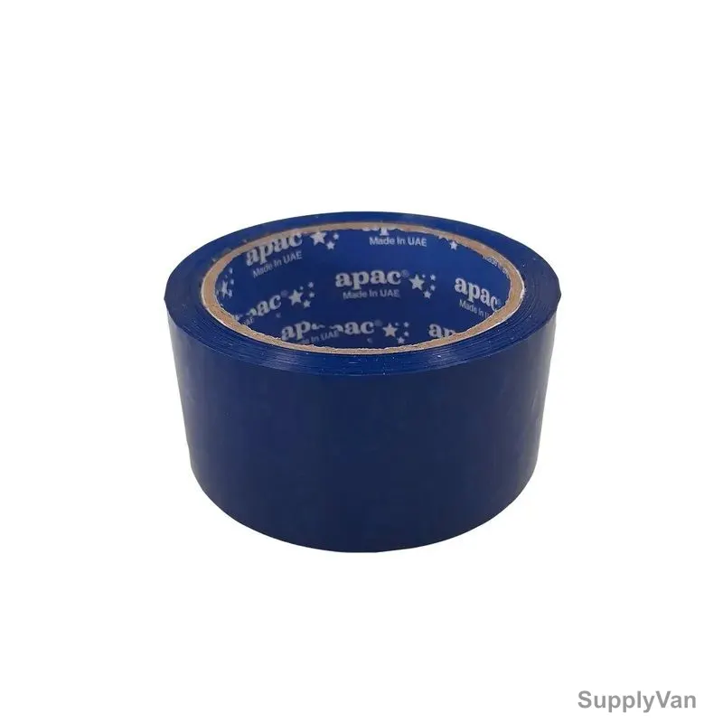 Coloured BOPP Tape, 48MM Width x 100 Yards Length, Blue, 36 Rolls/Carton — image 1