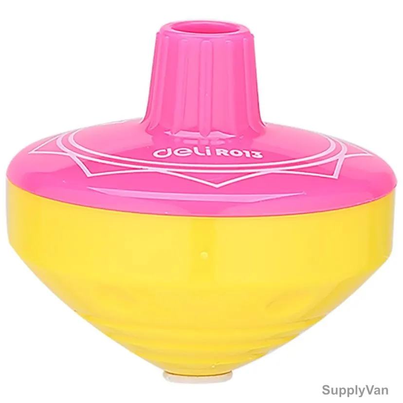 Deli Pencil Sharpener, ER01301, 1 Hole, 8MM Hole Dia, Pink